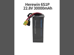 Εδώ είναι 6S1P 22.8V 30000mAh τσάντα κυψέλης υψηλής τάσης μπαταρία πακέτο