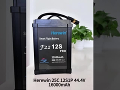 Herewin 12S 44.4V 22000mAh Lipo Drone μπαταρία 25C Soft Pack
