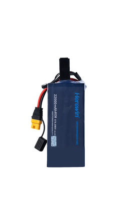 Η μπαταρία του Lipo Drone είναι 25C Soft Pack Herewin 12S 44.4V 22000mAh