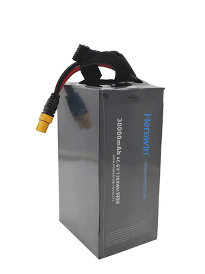 Soft Pack Herewin 12S 45.6V 30000mAh LiHv Uav Drone μπαταρία 25C