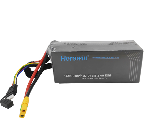 Herewin 22.2V 6s 16000mah Λίπο μπαταρία Soft Pack Drone μπαταρία 2.08kg