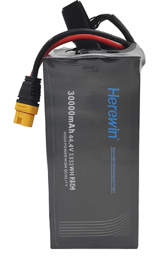 12S 44.4V 30Ah LiHv Herewin Αγροτικό Drone μπαταρία 25C Soft Pack