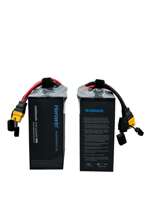 14S1P 51.8V 22000 MAh Lipo Drone μπαταρία 25C Herewin έξυπνη μπαταρία πτήσης