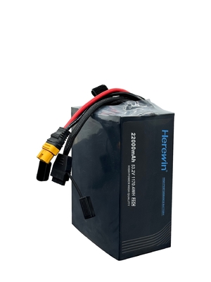 Soft Pack 25C Drones Lipo Pouch μπαταρία Herewin 14S1P 22Ah 53.2V Uav μπαταρία πακέτο