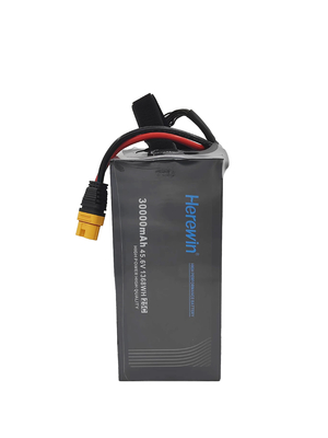 12S 45.6V 30000mAh LiHv Soft Pack UAV μπαταρία 25C Herewin μπαταρία