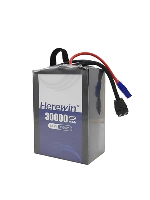 30C 30000mah Drone μπαταρία λιθίου 53.2V 14S μπαταρία πολυμερούς λιθίου