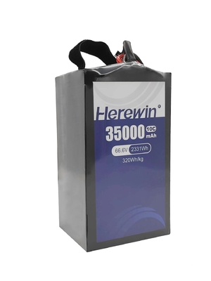 Herewin Ημι στερεή μπαταρία 18S 66.6V 35000mAh Αξιόπιστη ποιότητα Soft Pack μπαταρία