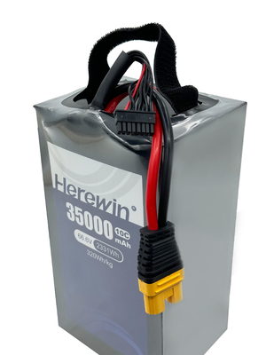 18S1P 35000mAh Soft Pack 66.6V 10C Sprayer Uav Drone μπαταρία εδώ