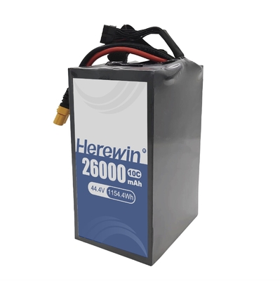 Herewin UAV Semi Solid State Battery 12S 44.4V 26000mAh Συγκινητική και ελαφριά για εφαρμογές UAV