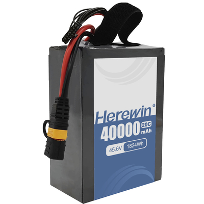 Herewin Semi-Solid State Battery 12S 45.6V 40000mAh για UAV υψηλών επιδόσεων