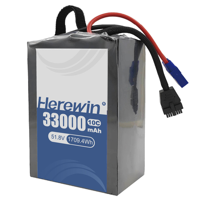 Herewin Semi-Solid State Battery 14S 51.8V 33000mAh για UAV Drone